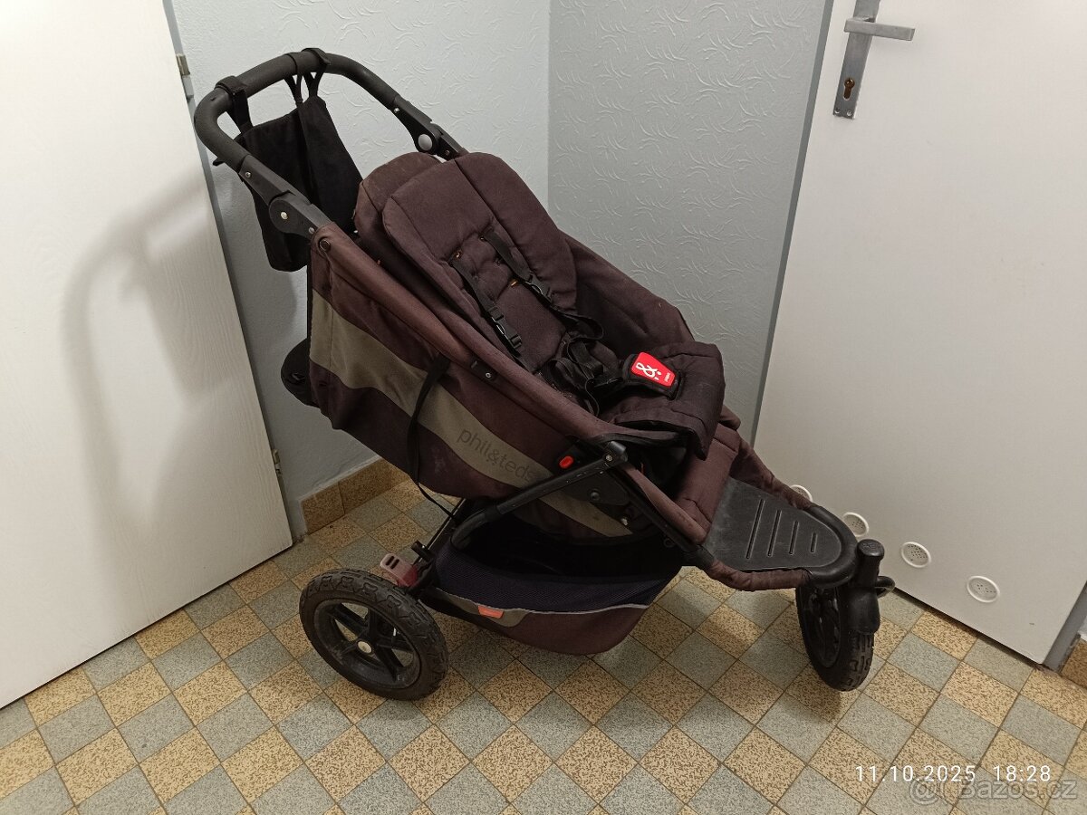 Sourozenecký kočárek Phil&Ted - 6