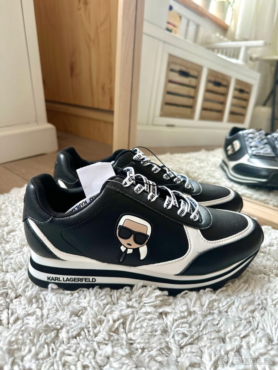 ČERNÉ TENISKY KARL LAGERFELD - 6