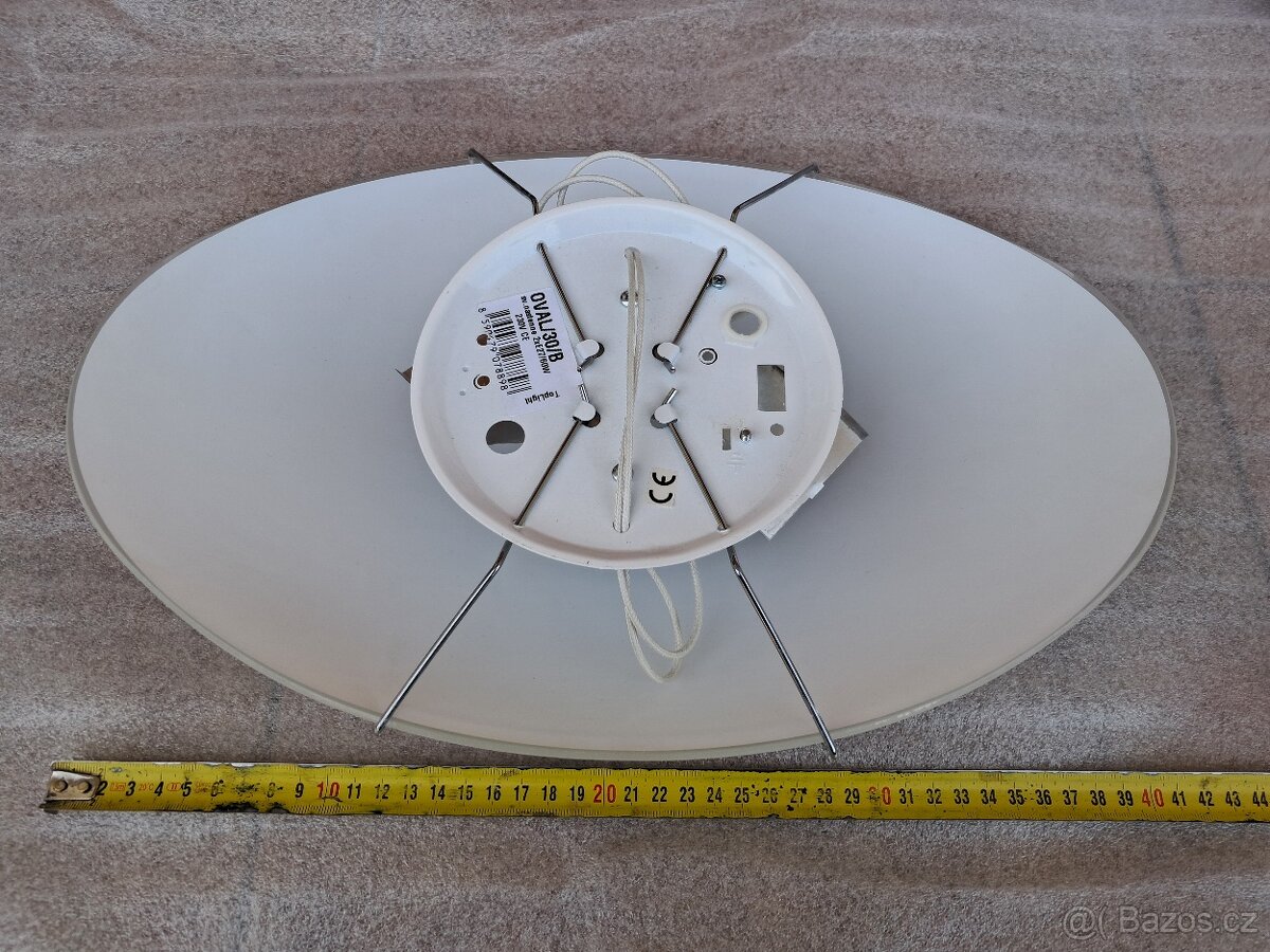 Stropní svítidlo OVAL/30/B 2xE27/60W/230V - 6