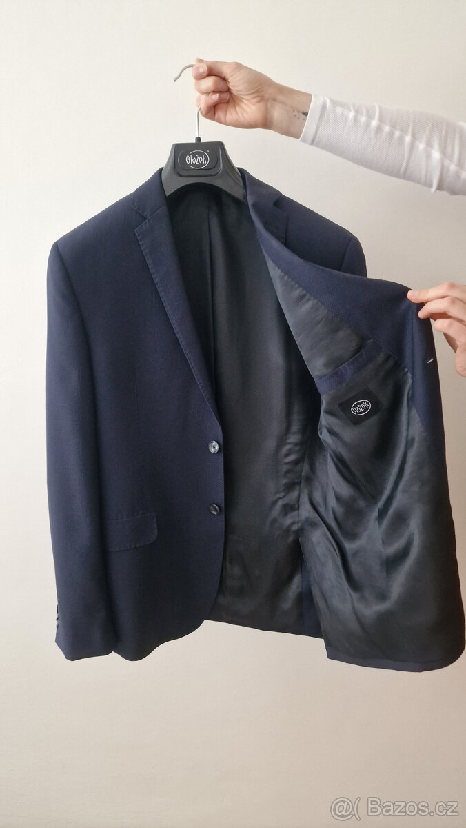 Pánský vlněný oblek Blažek - 6