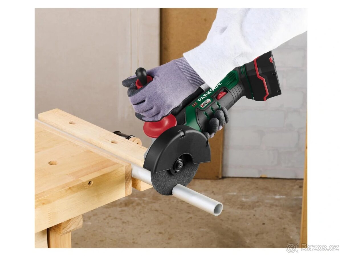 Aku úhlová bruska PWSA 20-Li D4, 4 Ah vč.baterie + nabíječka - 6