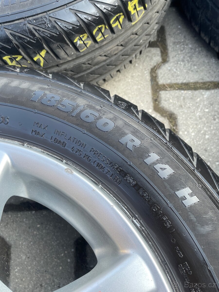 ☀️ALU LETNÍ KOLA 4x100 185/60 R14 - 6