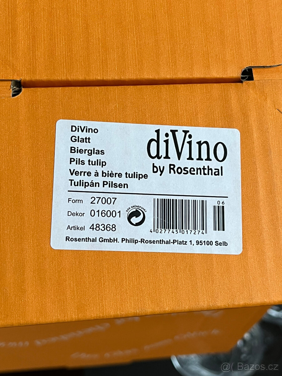 DiVino by Rosenthal 6x sklenice na pivo 400ml - 6