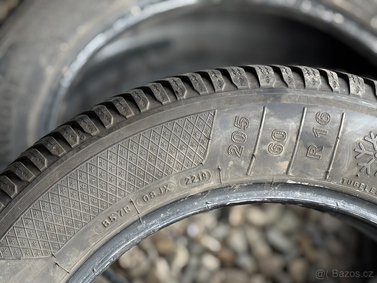 205/60/16 - Kleber zimní pár pneu - 6
