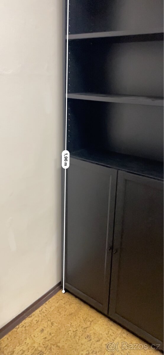 IKEA černá skříň - 6