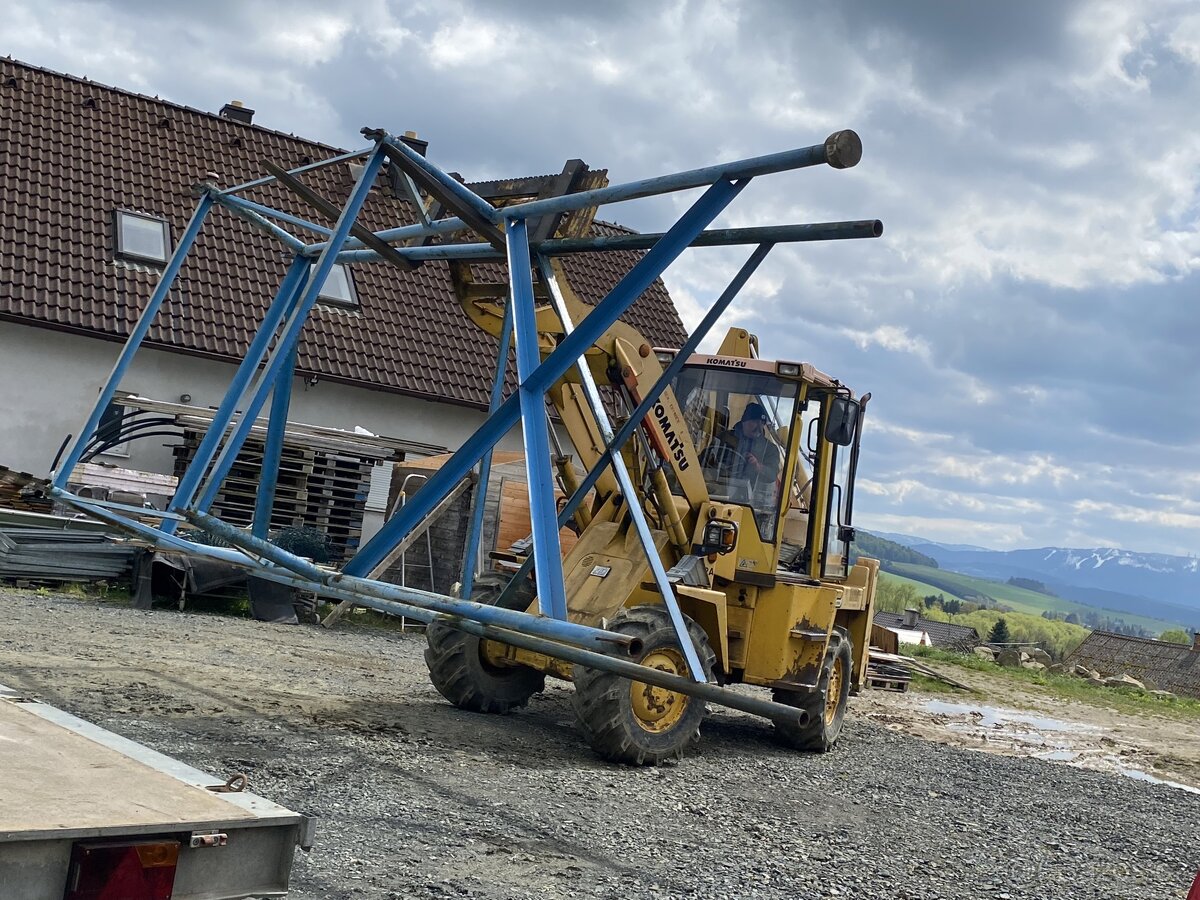 platforma na zavěšení kontejneru do vysky - 6