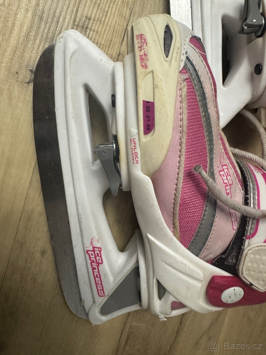 Dívčí lední brusle rostoucí 29-32 - 6