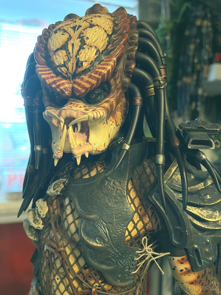 Predator 2 maquette 1/4 Exclusive 72cm, Sideshow+dárek - 6