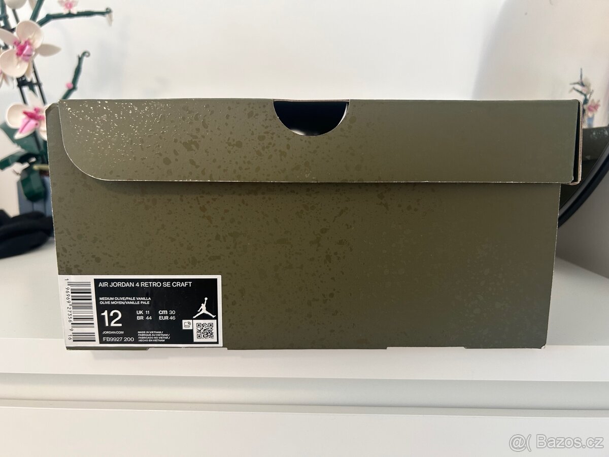 Air Jordan 4 SE Craft "Medium Olive" vel 46 - 6