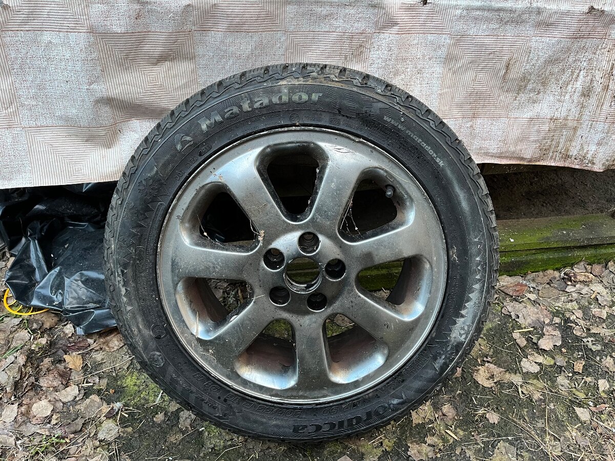 Prodám alu kola rozteč 5x100 - 6