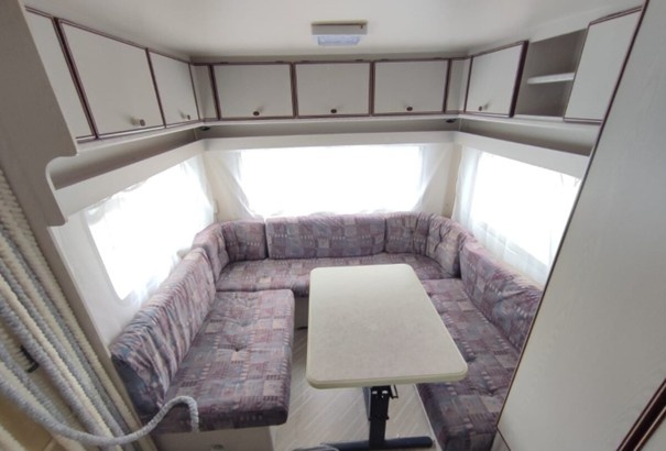 Knaus Sudwind 490, předstan, WC, zachovalý, 100km/h - 6