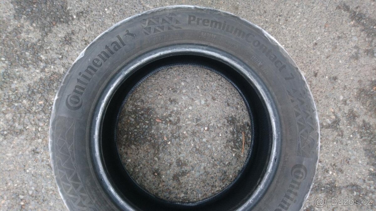 Prodám letní pneumatiky Continental 205/55/R16 V - 6