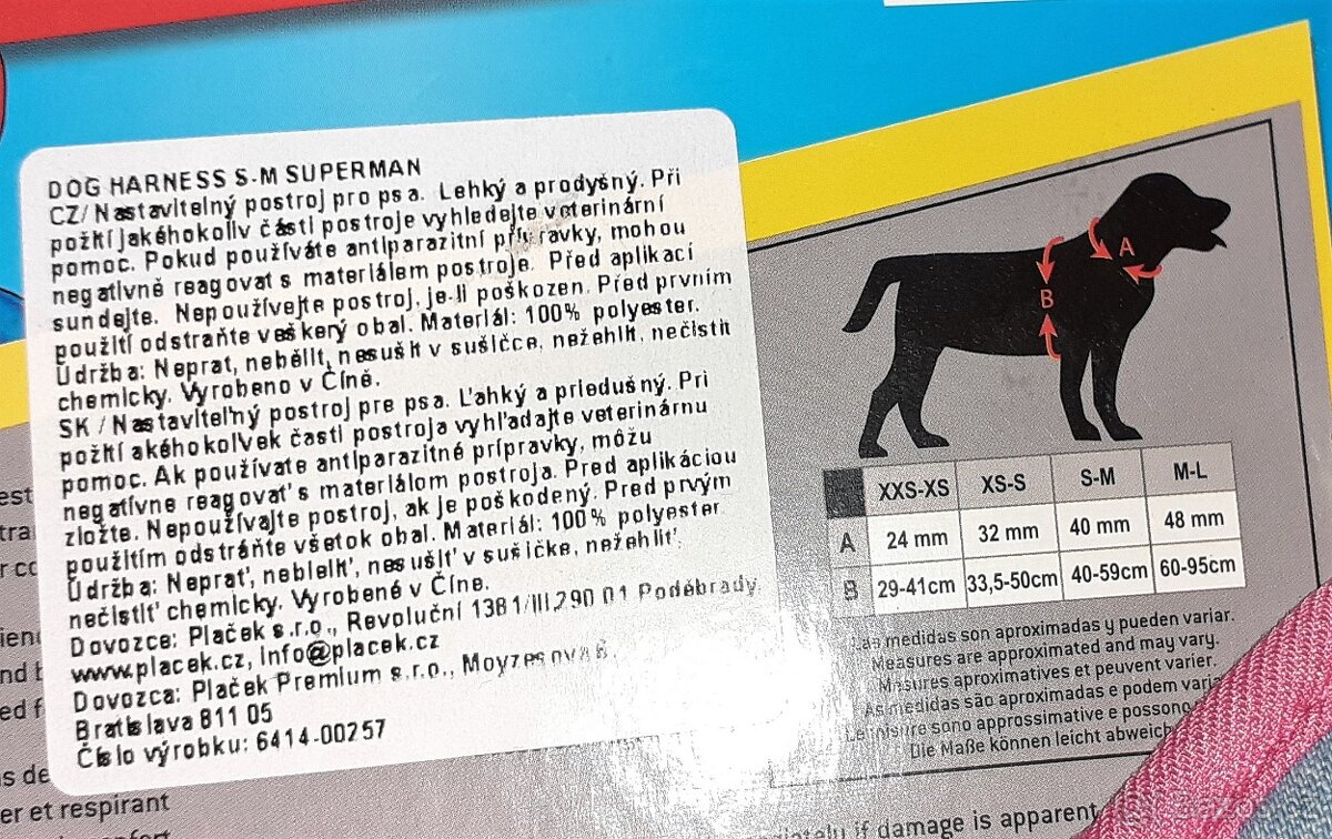nové kšíry pro psy - Postroj pro psa DC Supergirl - 6