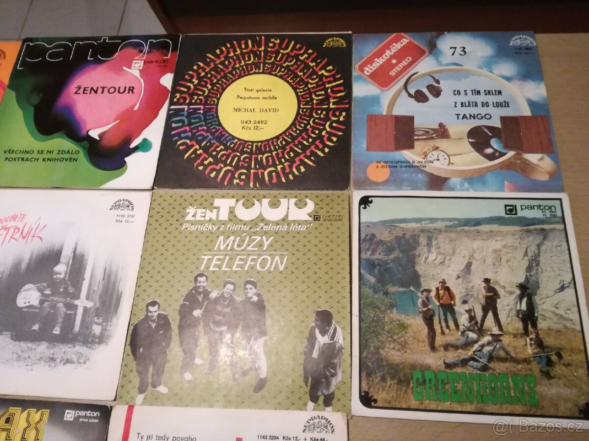 Hudební deska SP vinyl - 6