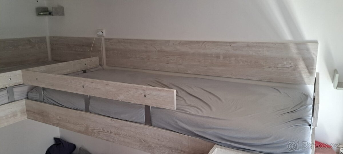 Patrové postele do L - 6
