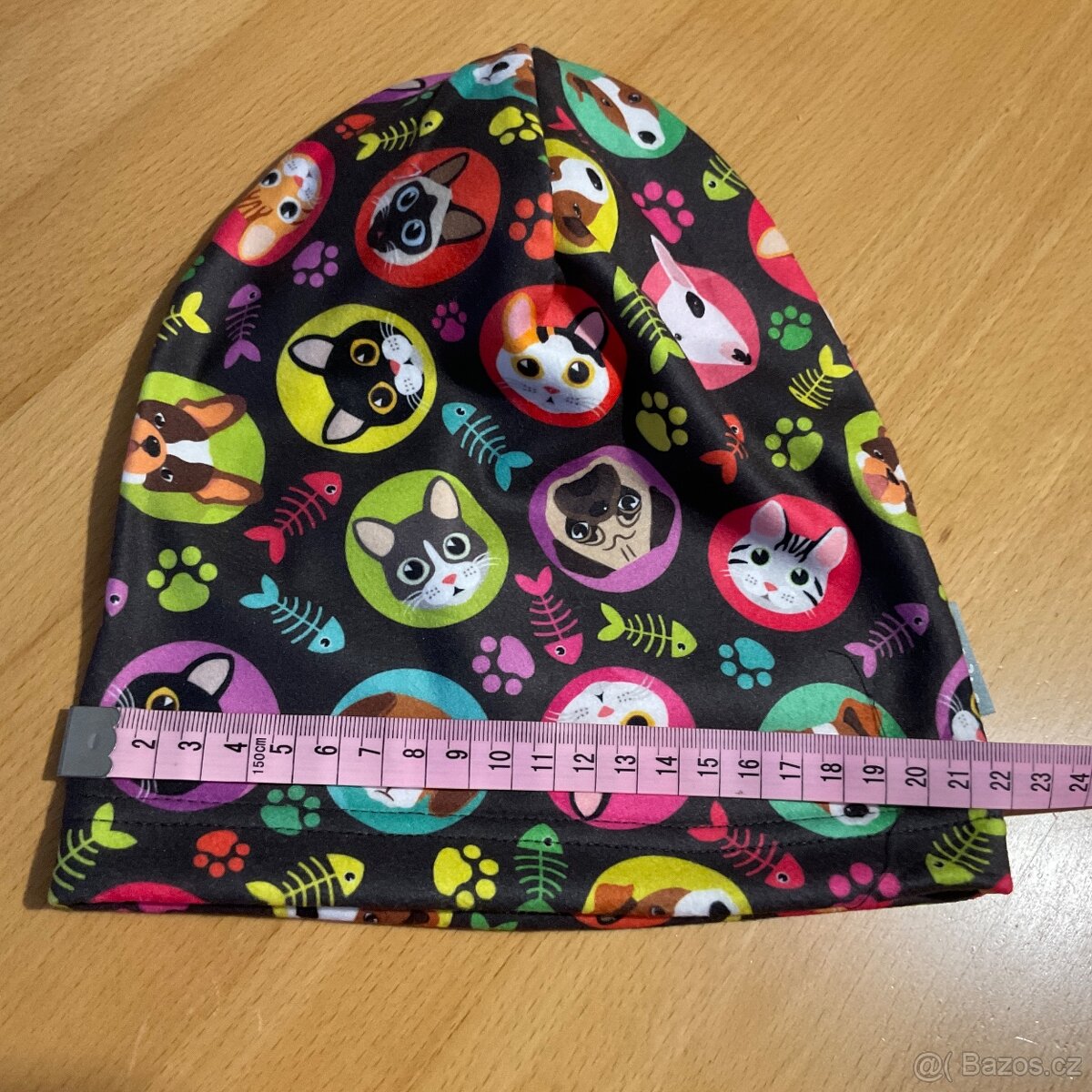 Nová- dívčí fleece čepice Unuo- S/ 45- 48cm - 6