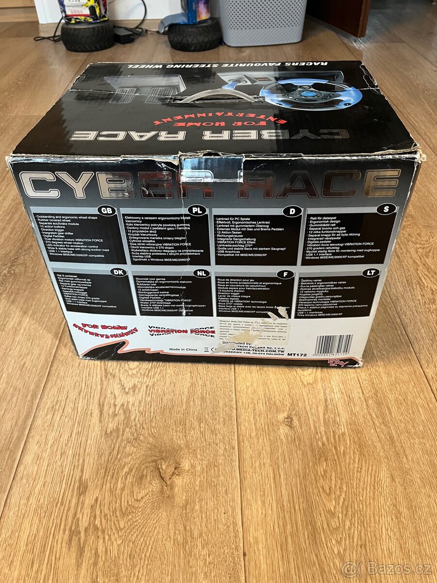 Herní volant Media-Tech Cyber Race – PC - 6