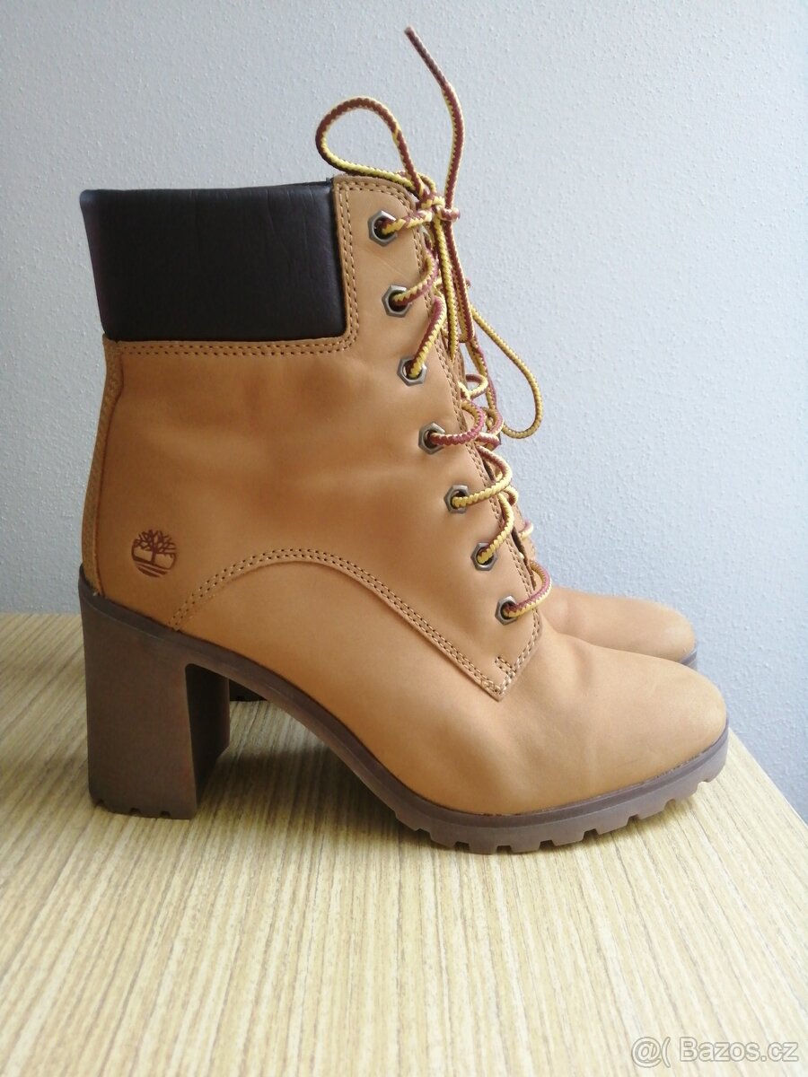 Dámské kožené boty Timberland vel. 38 - 6