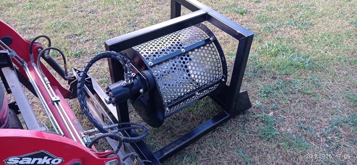 Kátrovací,prosévací lžíce lopata na malotraktor - 6