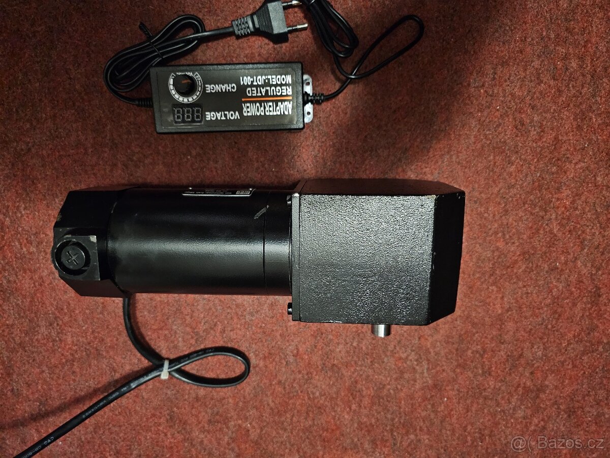 Motorek na gril na 220V s Trafem s Regulací 1-60 Otáček - 6