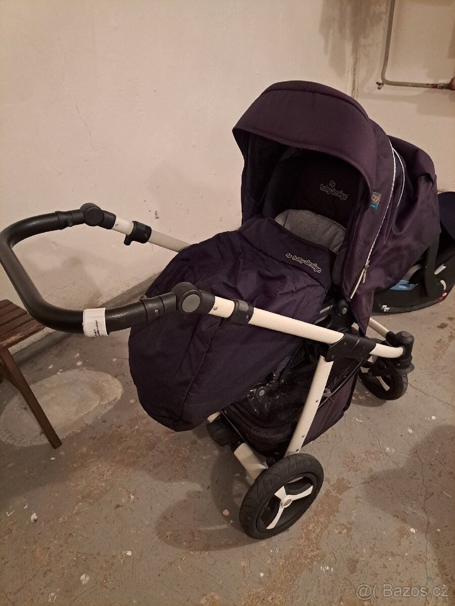 Kočárek trojkobinace Babydesign - 6