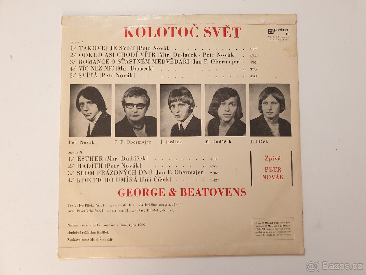 George & Beatovens – Kolotoč Svět LP - 6