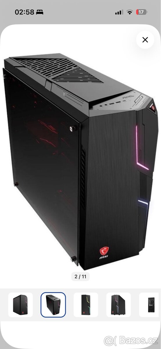 Herni Pc MSI MAG Codex 5 12TG-1227CZ - 6