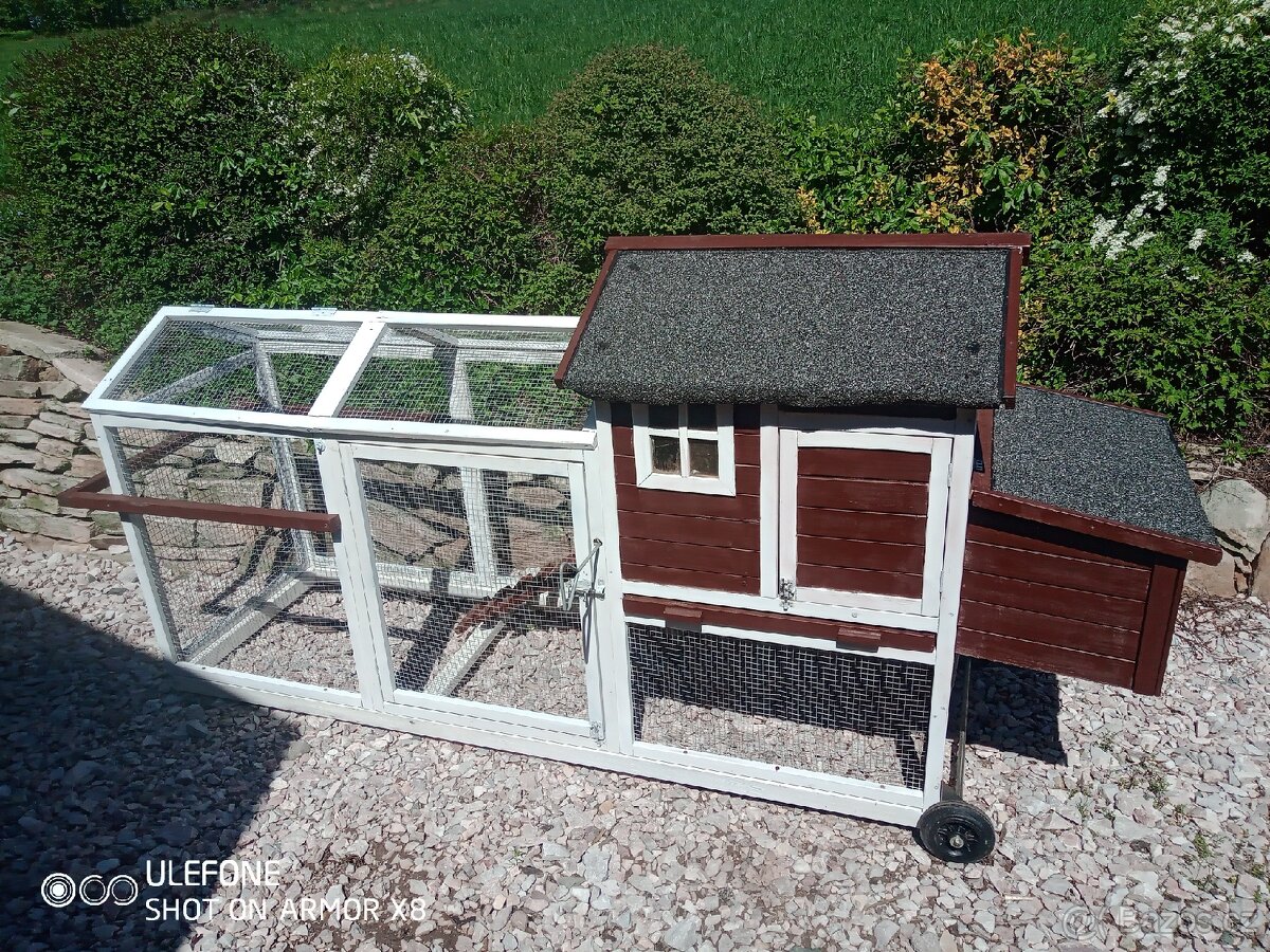 Kurnik pro slepice pojízdný - 6