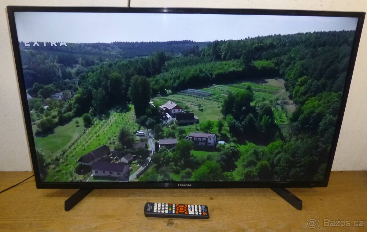 FullHD LED televize 102 cm HISENSE 40 palců DVB-T2 - 6