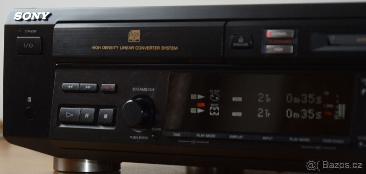 Kombinace MINIDISC / CD SONY, MD s názvy, manuál, MD 9x disk - 6