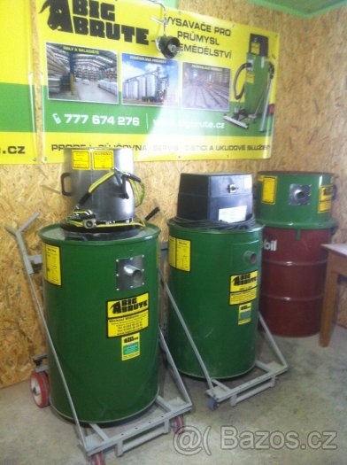 Průmyslový vysavač BIG BRUTE 3,6KW - 6