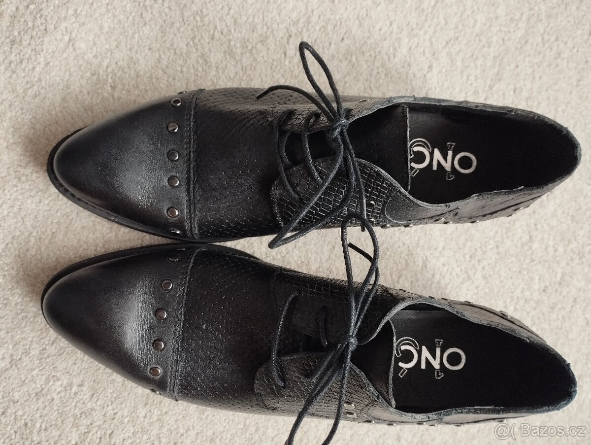 Kožené italské botky vel. 40 - 6