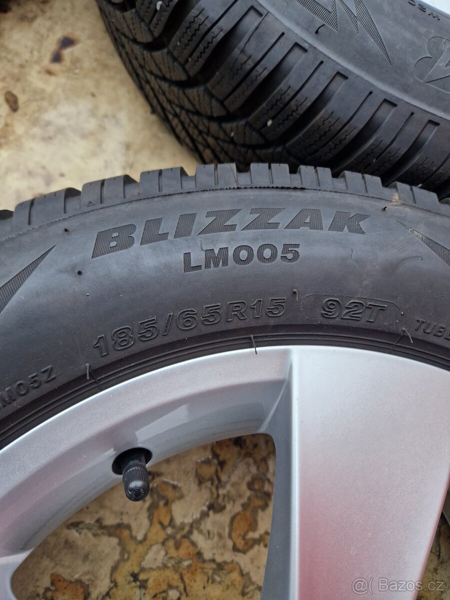 4x ALU originál Škoda FABIA IV model HADAR 15" - 6