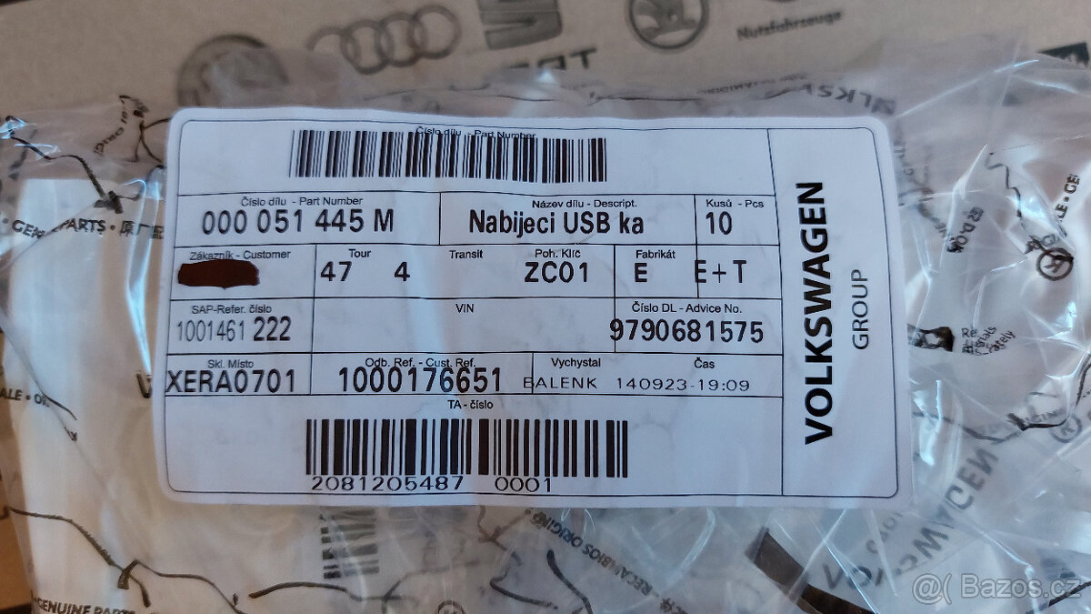 Nový nabíjecí USB kabel 4 v 1 ŠKODA - 6