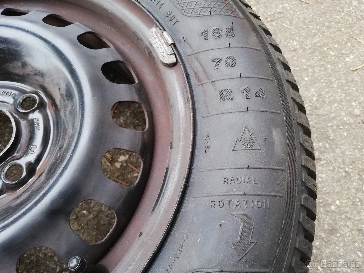 Zimní kola 185x70xR14 - 6