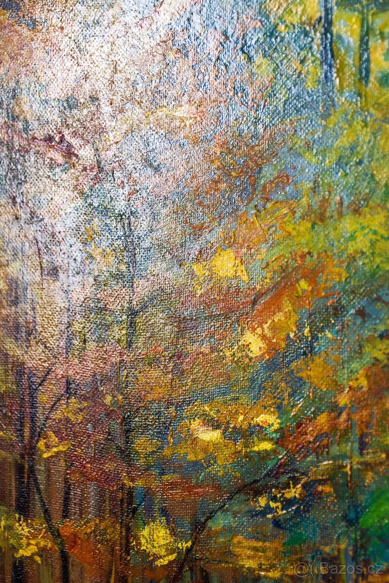 Procházka lesem, Gorlechacher, 1010 × 870 mm - 6