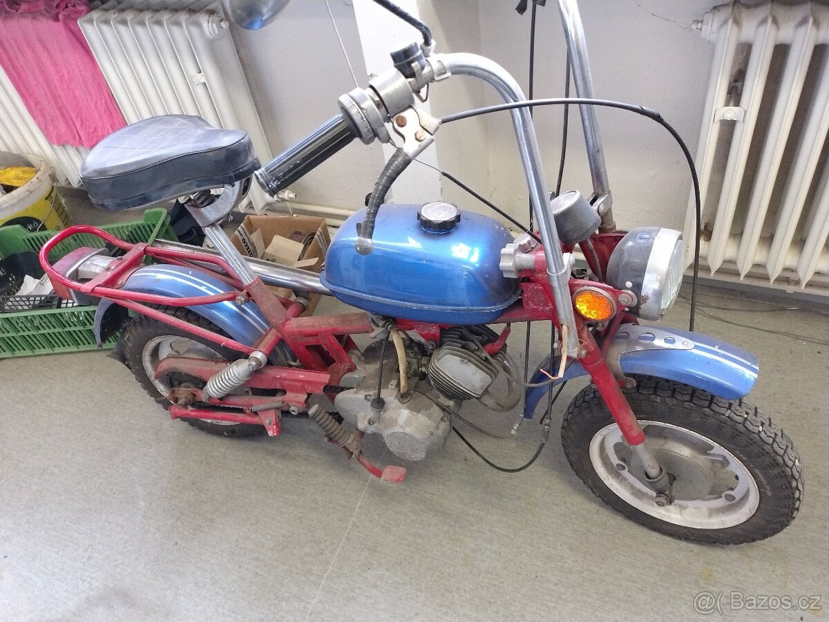 Mini Riga 50ccm s platným TP a SPZ - 6