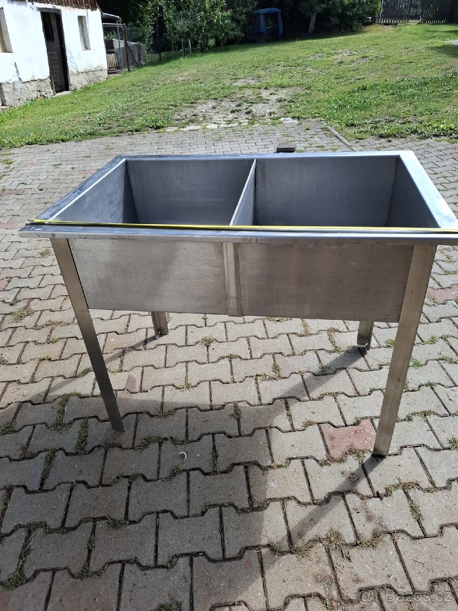 Nerezový dvou dřez - 6