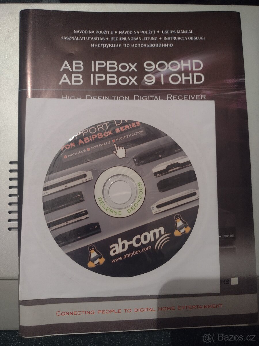 AB IPbox 910 HD stříbrný - 6