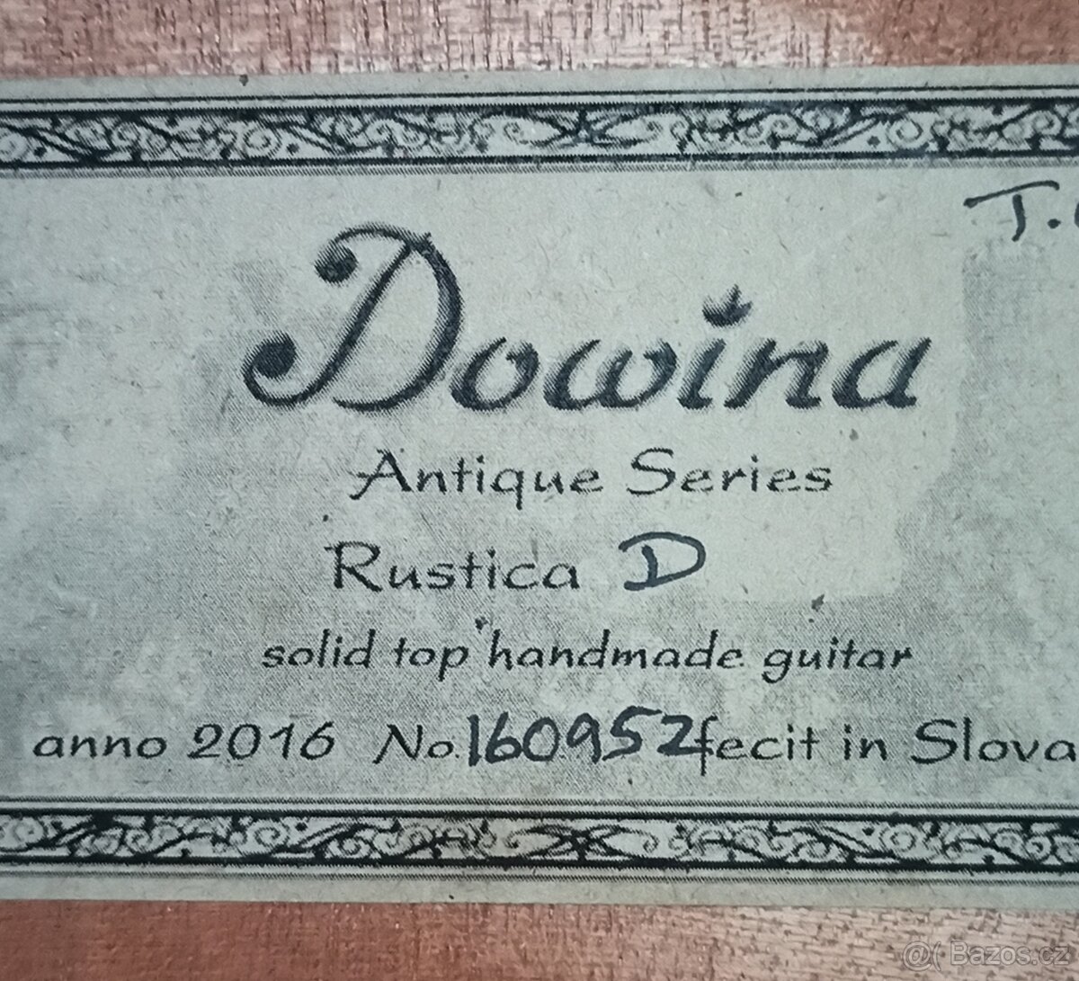 Predam akusticku gitaru Dowina Rustica D + Puzdro. - 6
