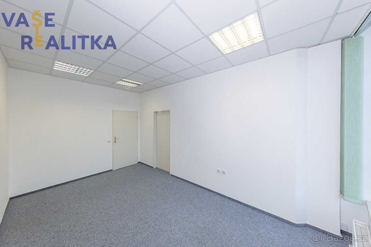 Pronájem, kanceláře 70 m2, Vsetín, ul. Na Příkopě - 6