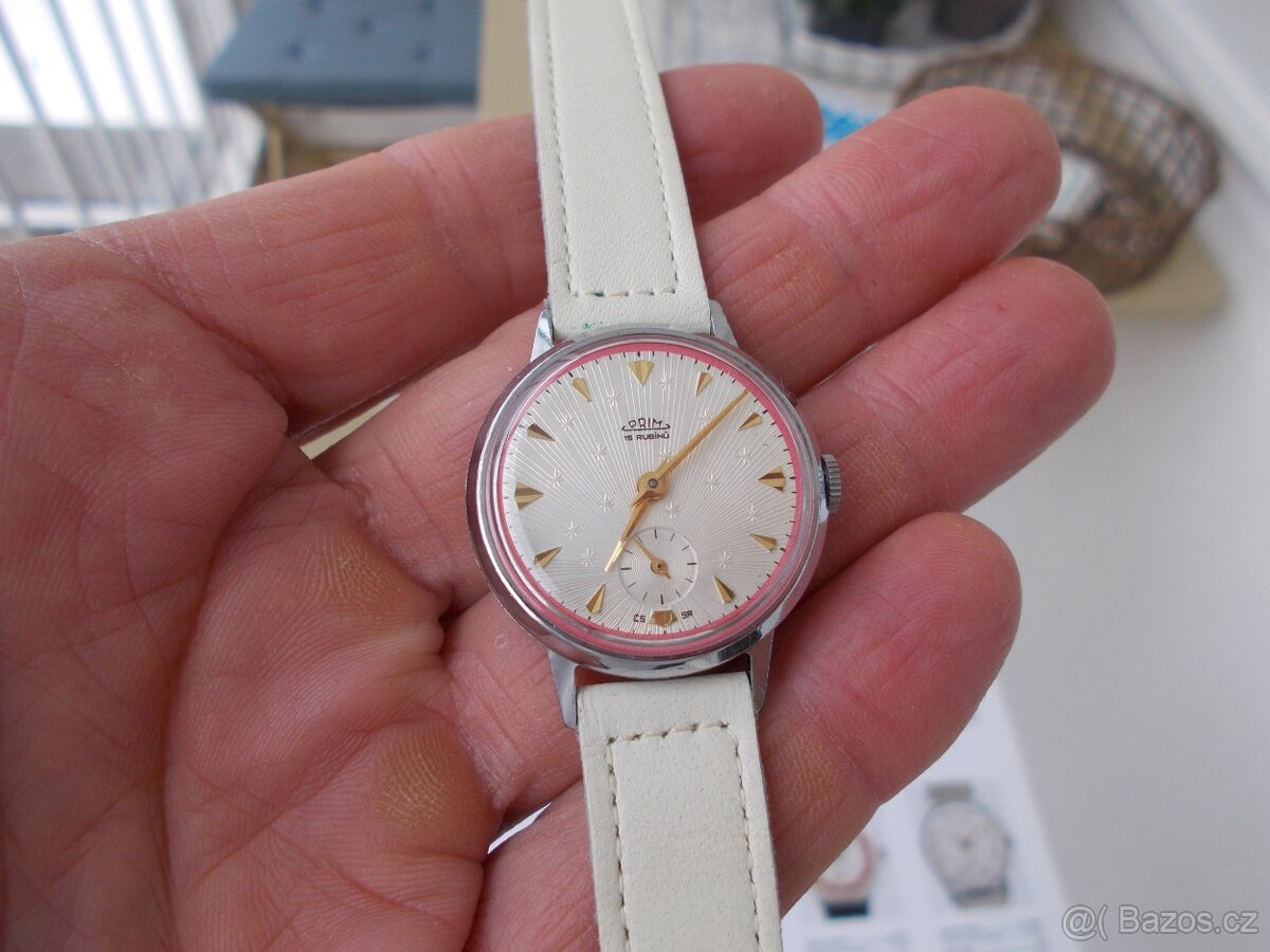 jedinecne vzacne trezorovky hodinky prim Hvězdičky 1962 - 6