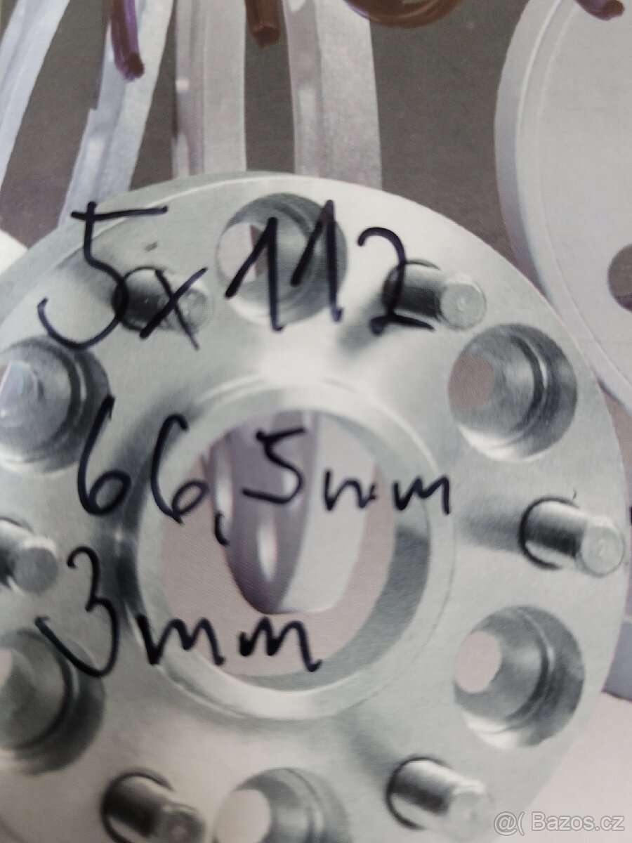 Rozšiřovácí podložky H&R 5x112 / 3mm - 6