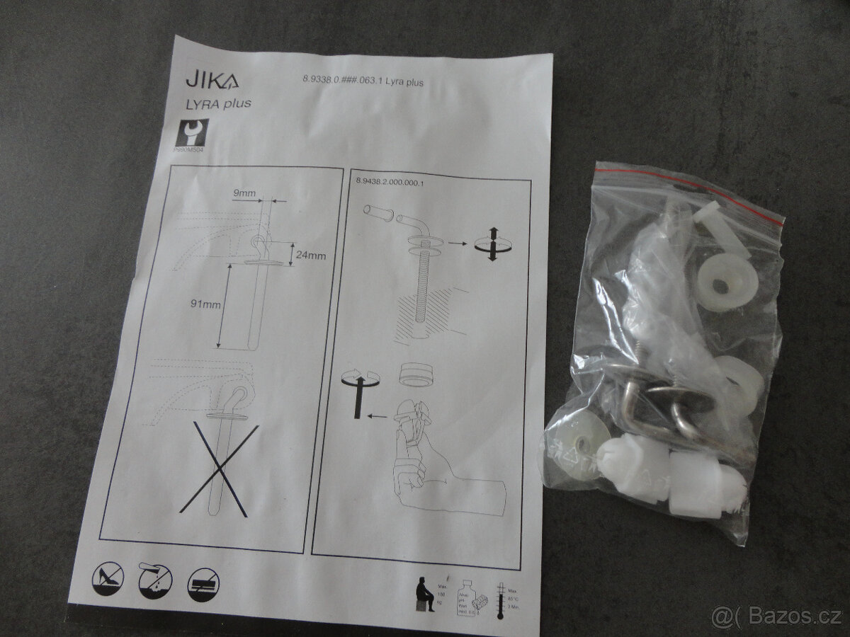 Kombi WC JIKA Lyra Plus – nové, záruka - 6