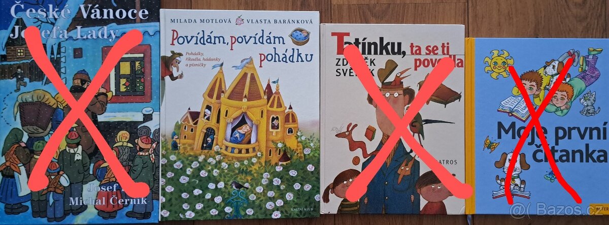 Pohádkové knížky - mix - 6