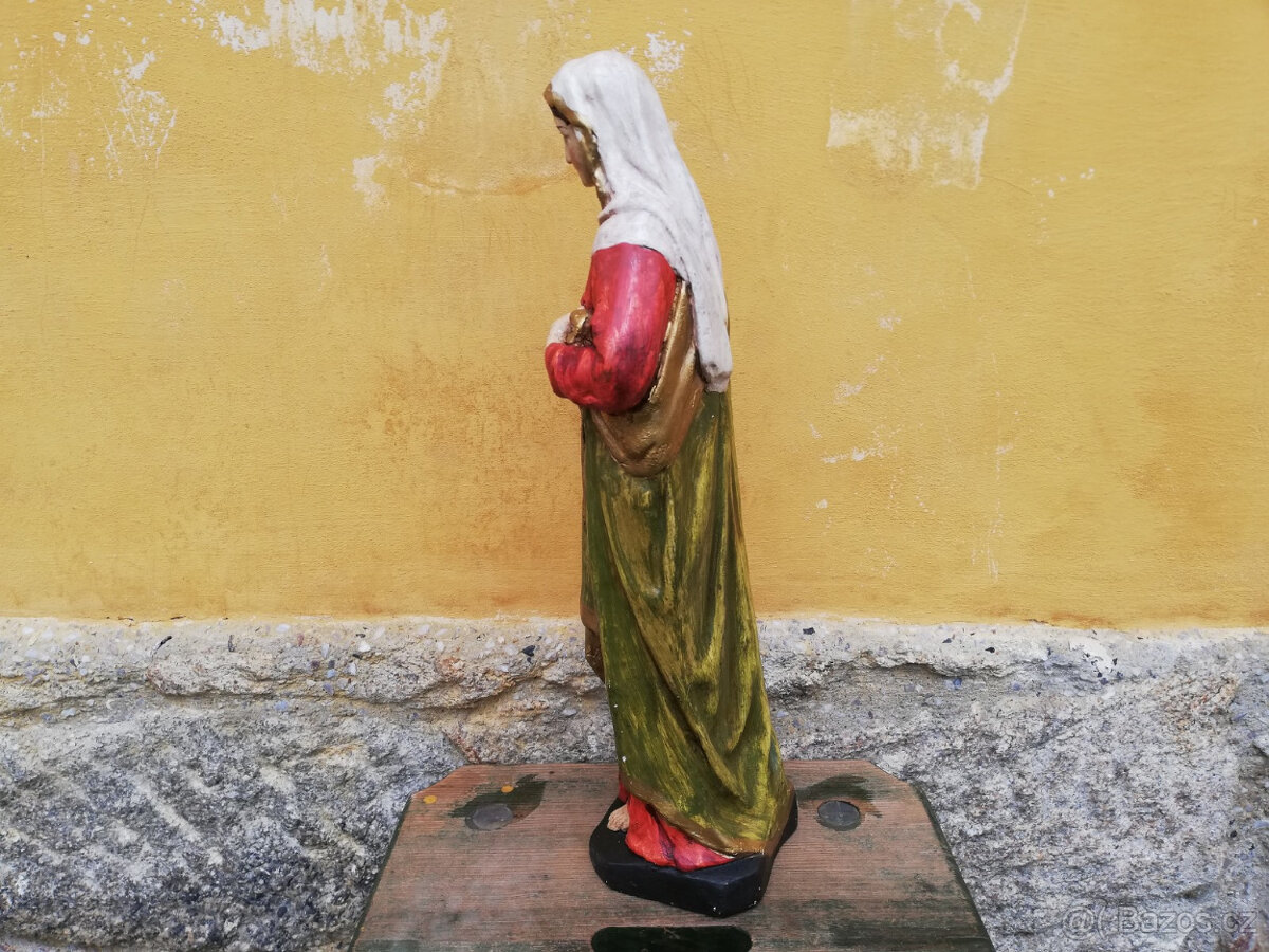 Panna Marie, madona,socha, velká soška 52 cm - 6