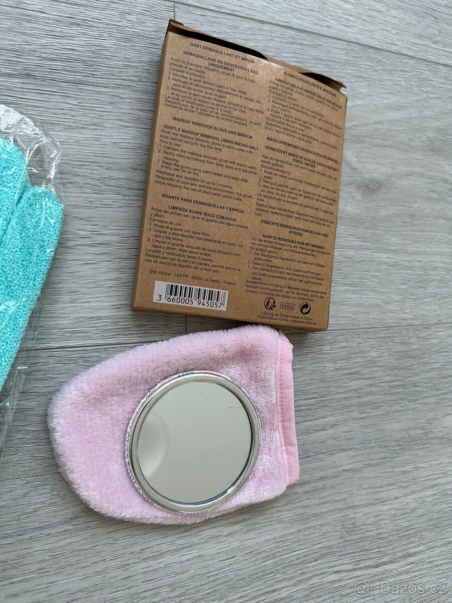 Kosmetická sada - rukavice, odličování, 8 ks - 6