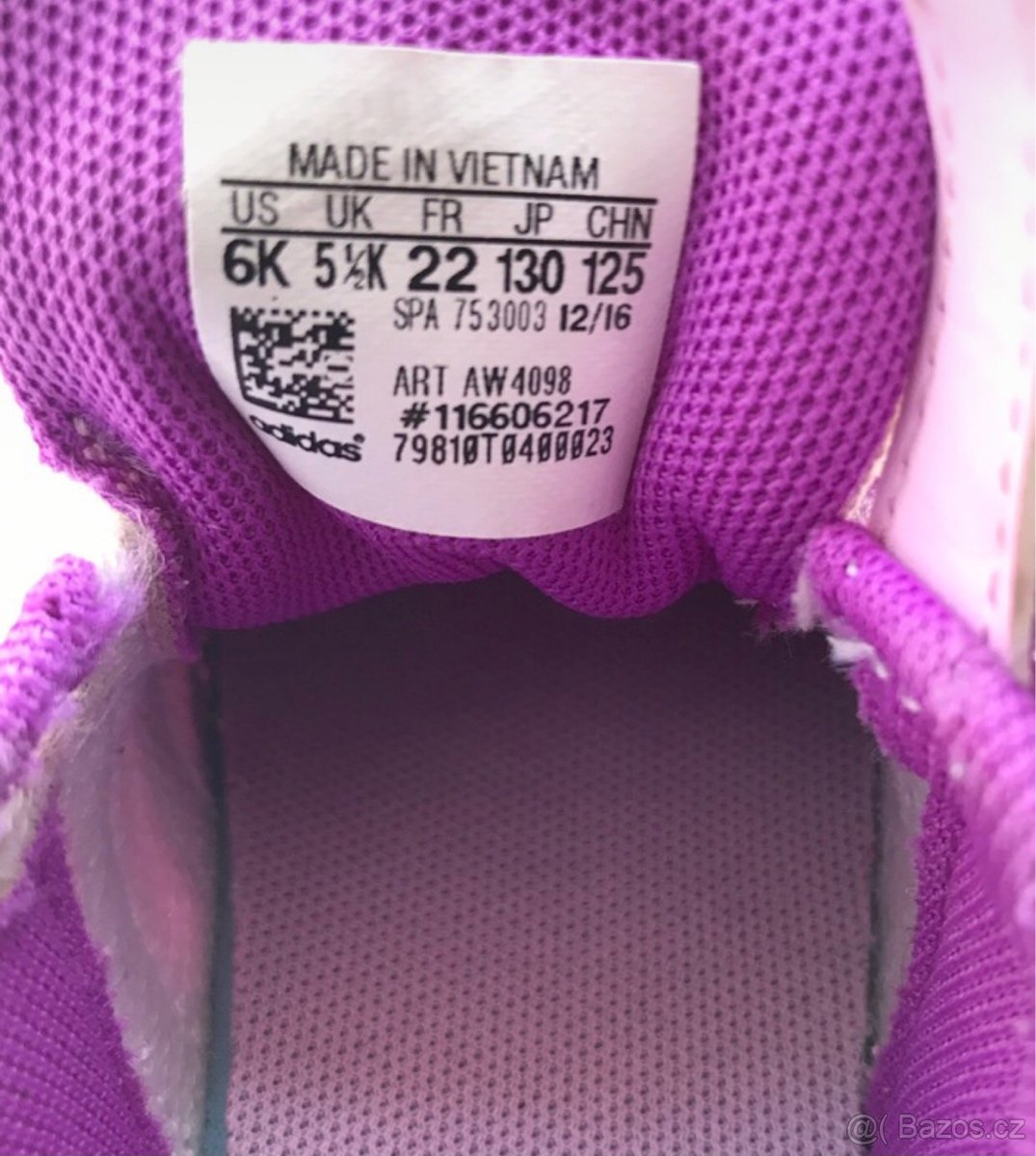 Dívčí tenisky Adidas Neo, vel.22 - 6