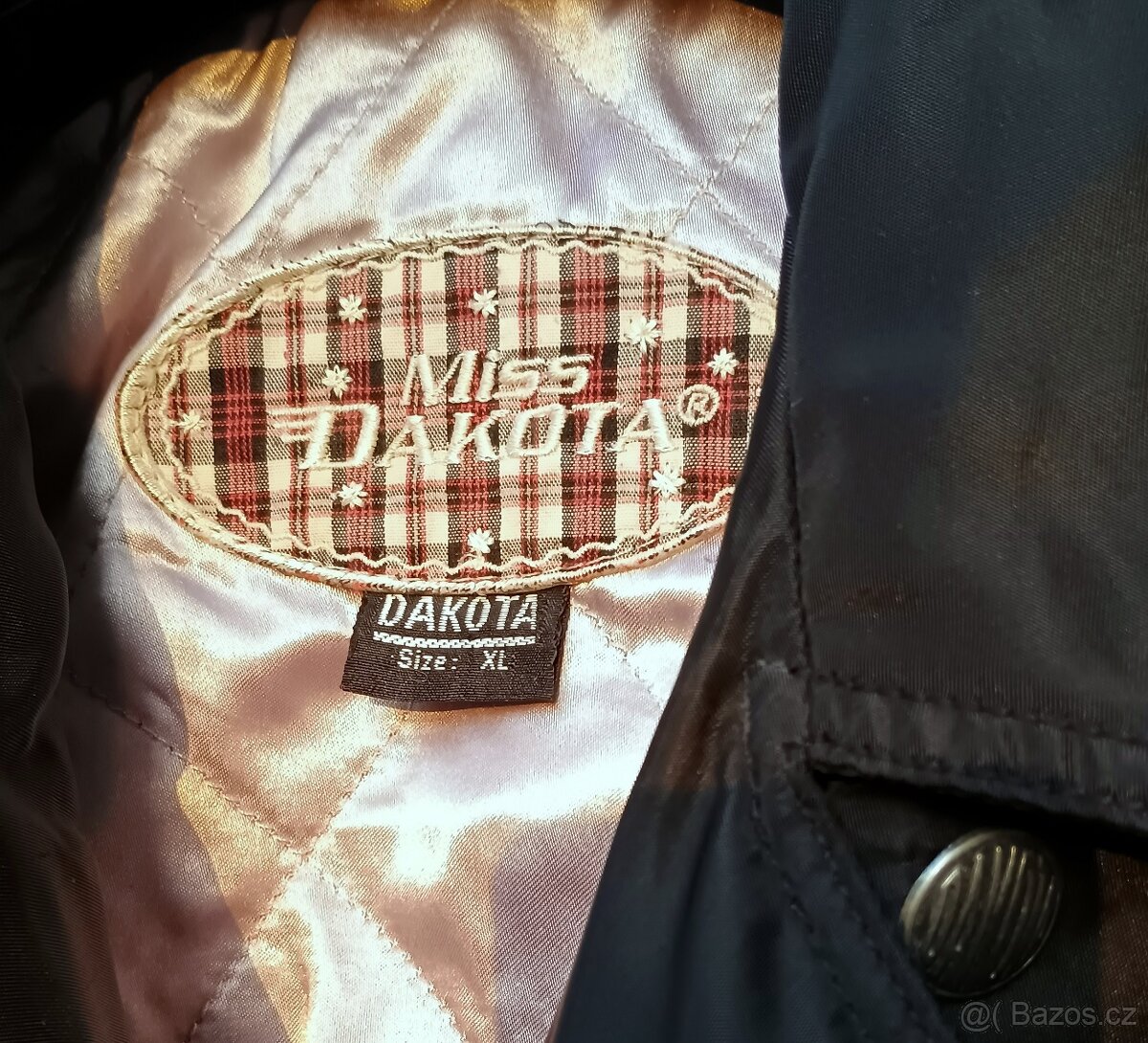 Luxusní kabát Dakota Dark Black - 6