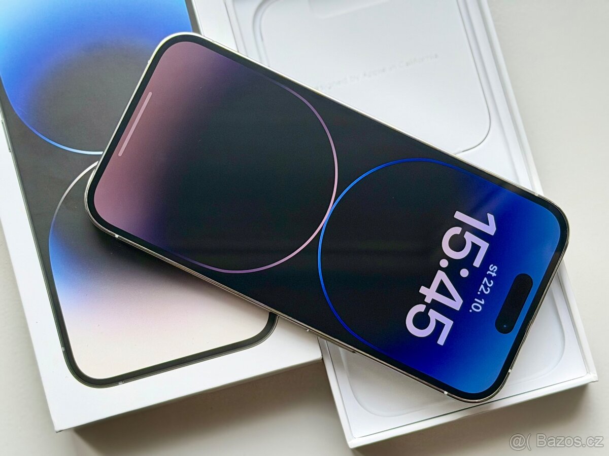 iPhone 14 Pro Silver BATERIE 100% TOP - 6